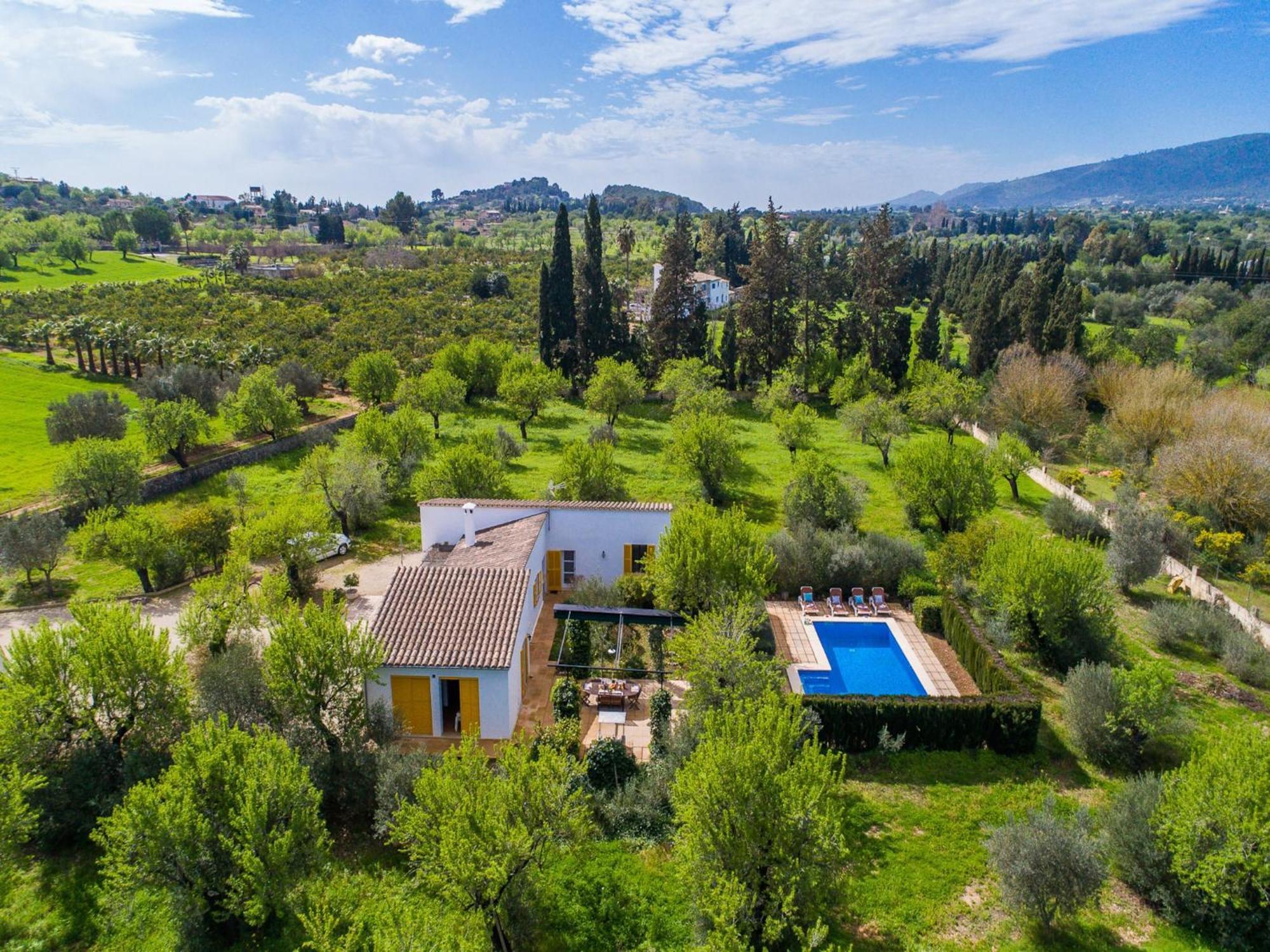 With Pool In Mallorca Selva (Mallorca)